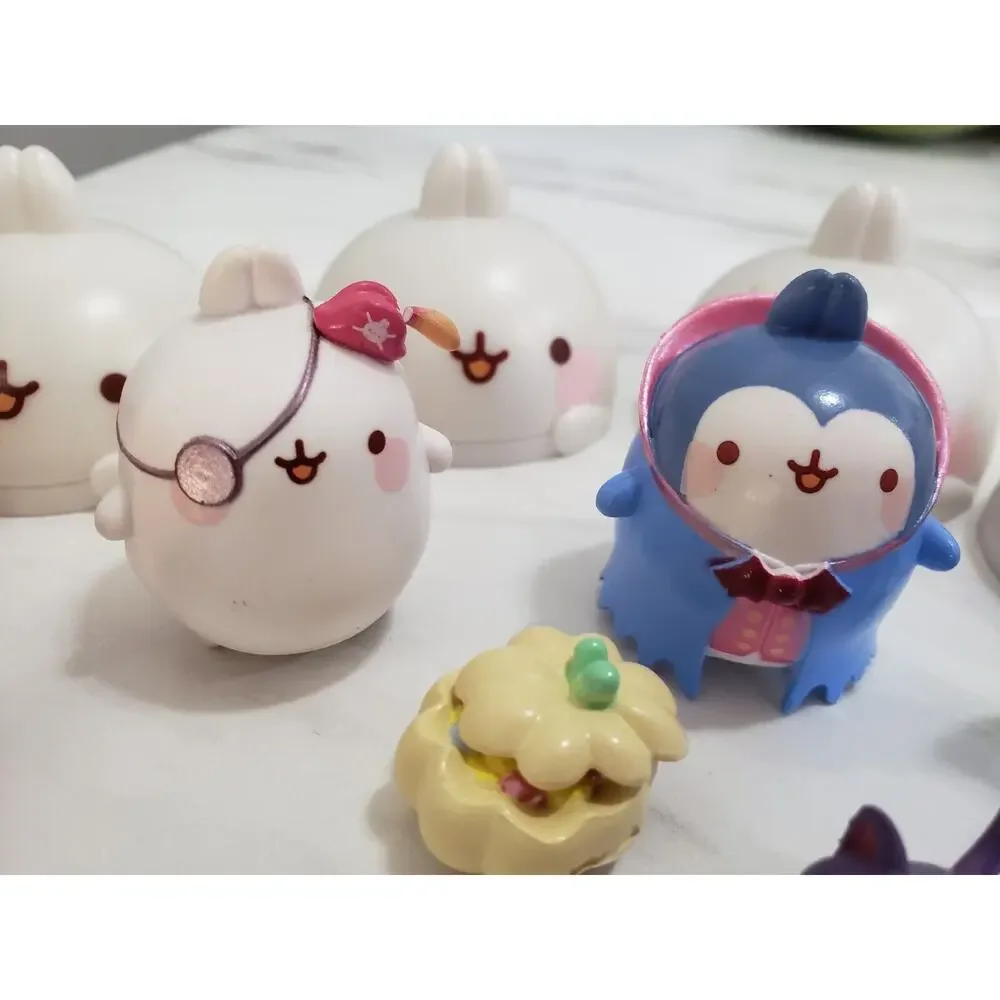 Molang Push N Peel Mystery Blind Mini Set LOT Jazzwares 2017 Halloween‎